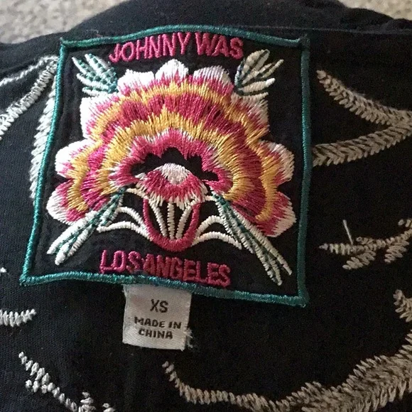 EUC Johnny Was Boho Embroidered Dress - Picture 6 of 7